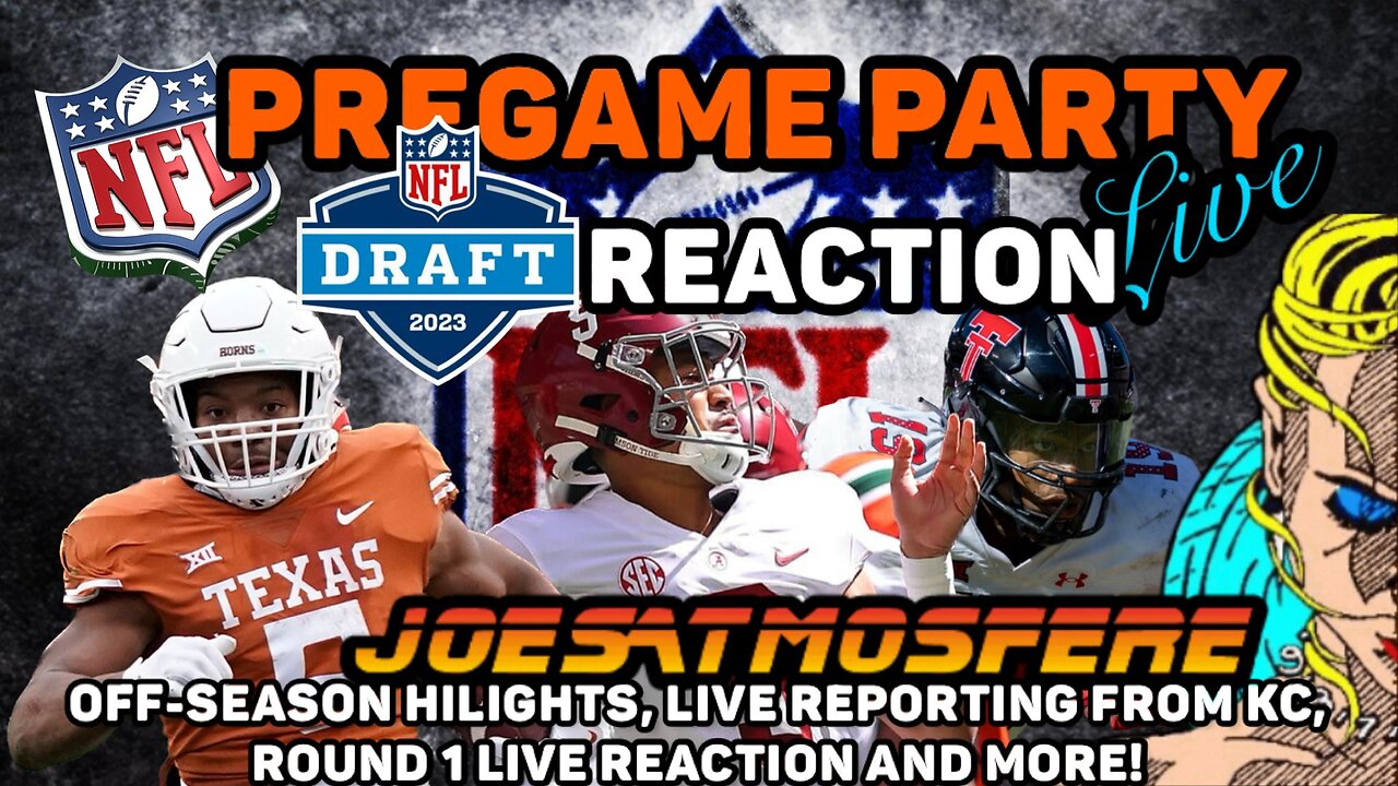 NFL Pregame Party Live! NFL Draft 2023 Reaction Special!