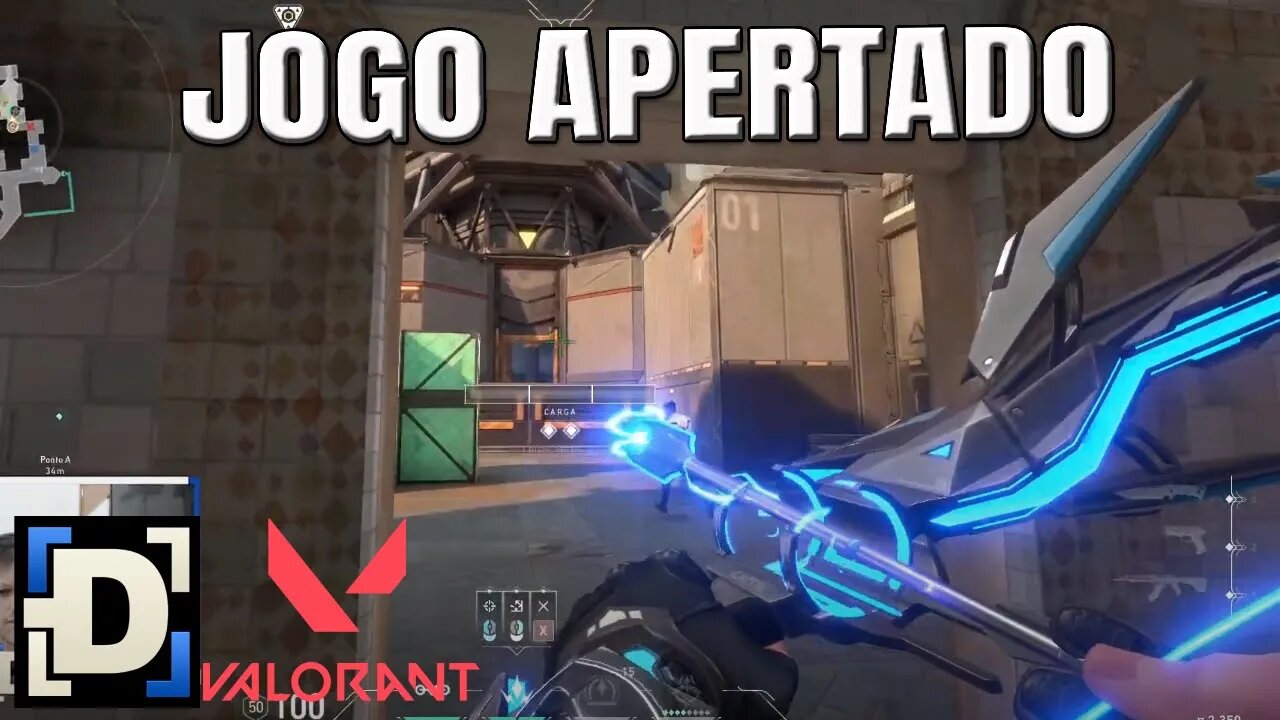 JOGO MUITO APERTADO NO VALORANT ... vencemos?