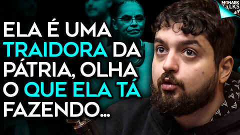 MONARK RASGA O VERBO SOBRE MARINA SILVA