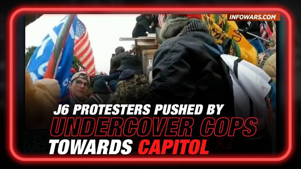 Alex Jones: DC Police Encouraged People To Go Inside The Capitol - 3/27/23