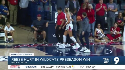 Reese injured in the Wildcats preseason win