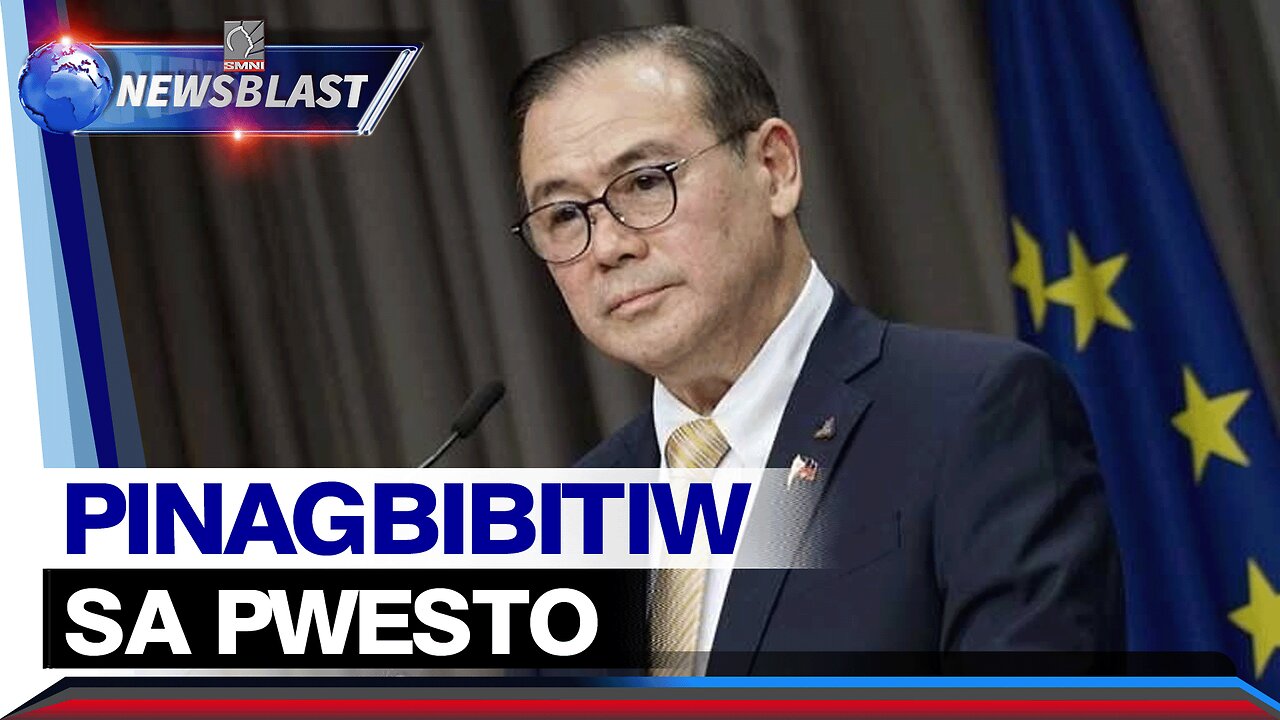 Dating DFA Sec. Teddy Locsin, ipinagbibitiw bilang ambassador to the UK