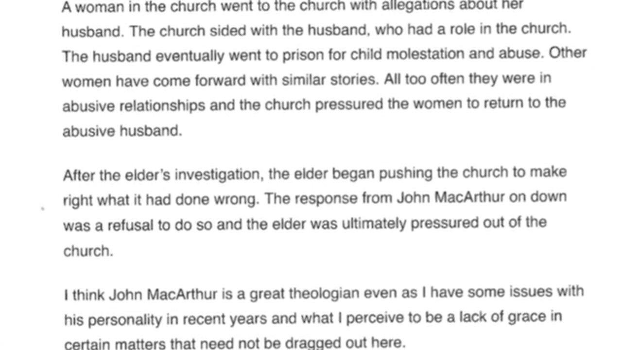 Email Read | Erick Erickson on MacArthur’s Church Misconduct