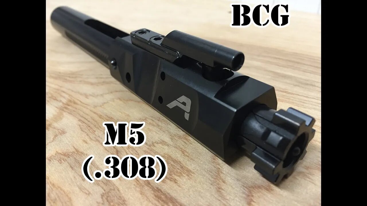 Aero Precision M5 (.308) Complete Bolt Carrier Group Review (Black Nitride)