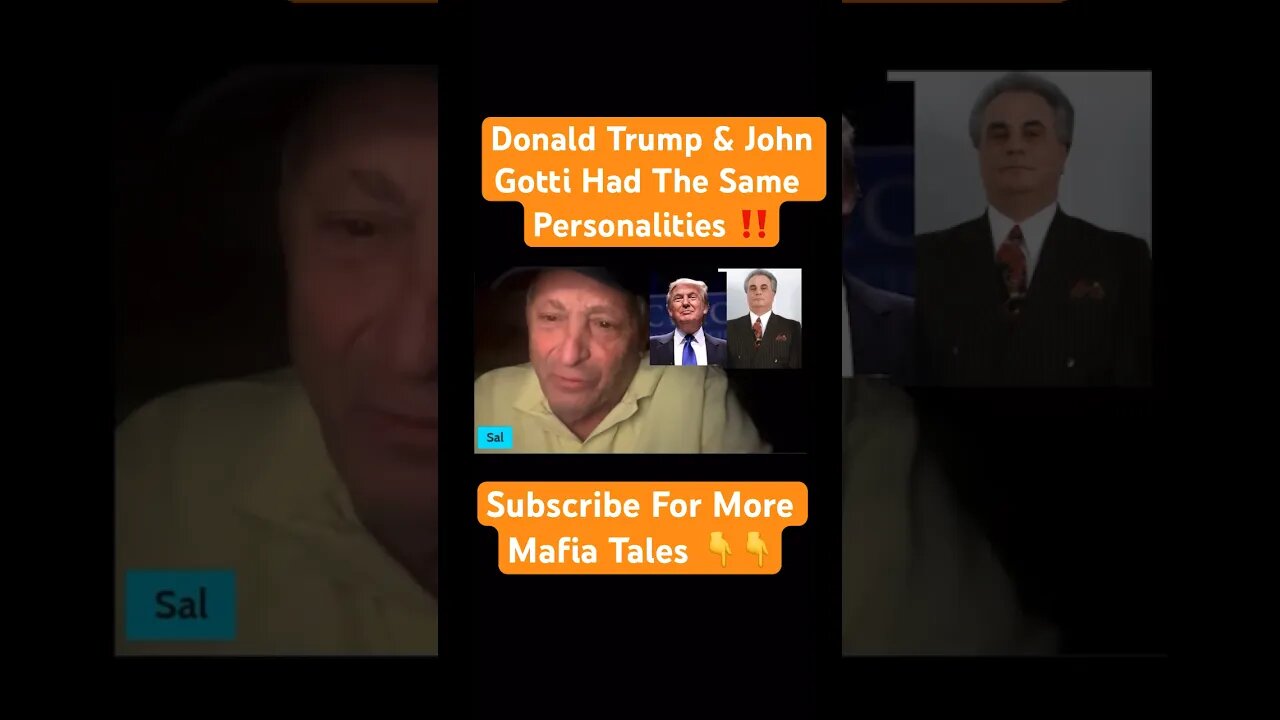 Donald Trump & John Gotti Had The Same Personalities ‼️ #donaldtrump #johngotti #mafia #crime