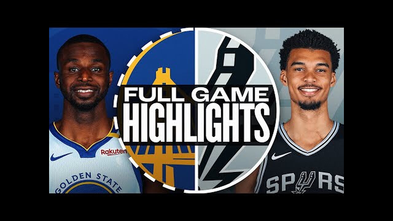 WARRIORS at SPURS _ FULL GAME HIGHLIGHTS _ November 23, 2024