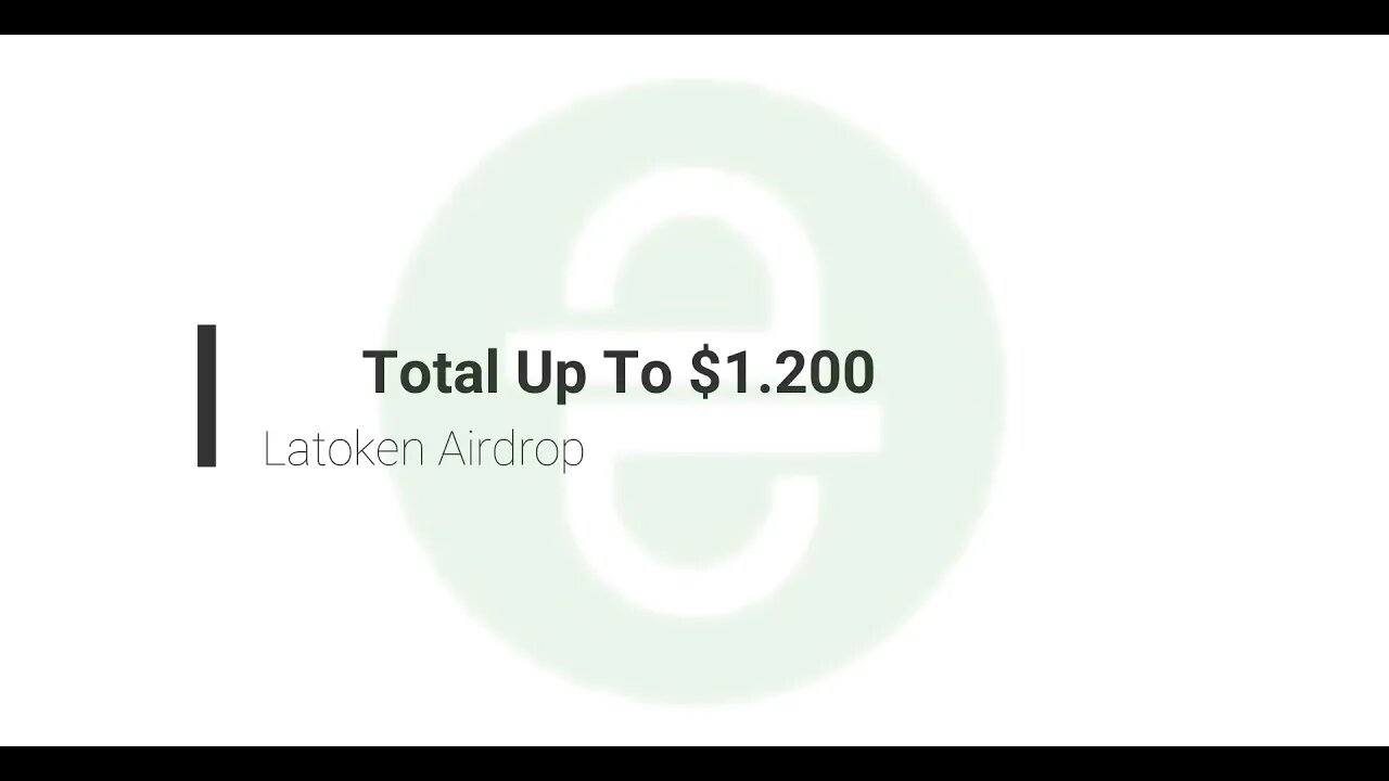 Finalizado - Airdrop - Latoken - $1200