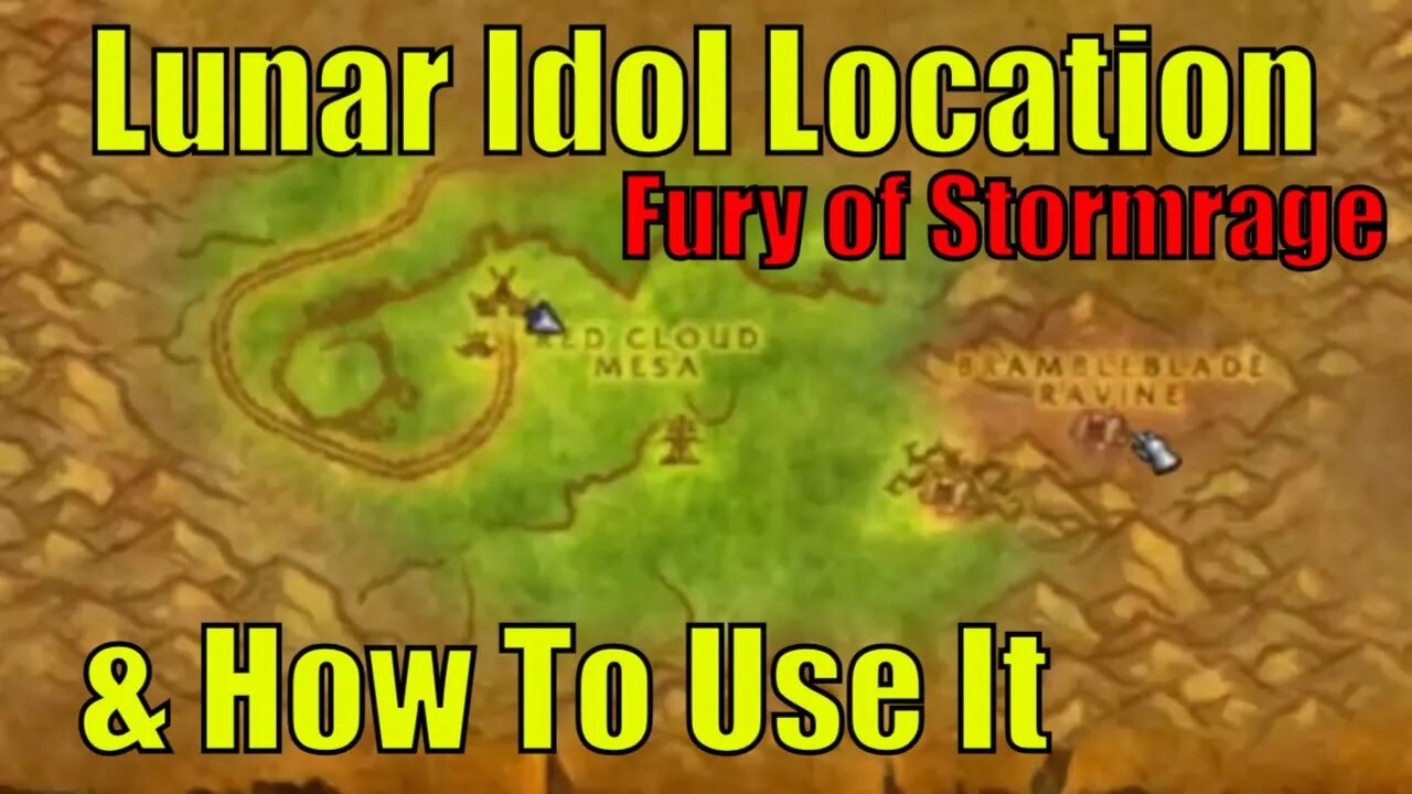 Druid Rune 1 Lunar Idol Location | WoW Classic: Season of Discovery