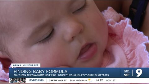 Southern Arizona moms help each other through baby formula shortage