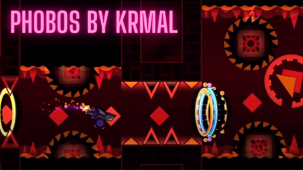 Phobos by Krmal 100% - Geometry Dash