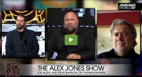 Alex Jones, Steve Bannon and Joe Allen on AI and Transhumanism on the Alex Jones