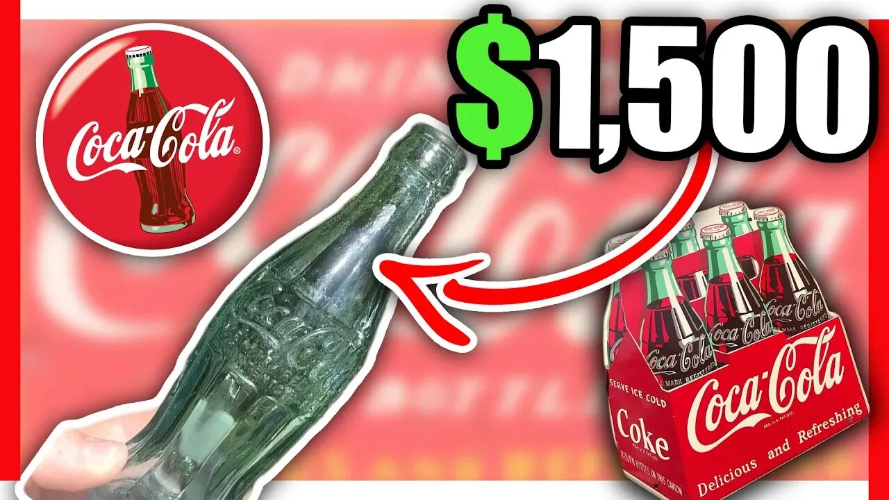 10 EXTREMELY RARE COCA COLA ITEMS WORTH MONEY - VINTAGE ITEMS TO LOOK FOR AT THRIFT STORES