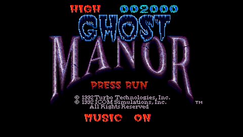 Ghost Manor - (TG-16) - 1/2 - Beat 'em and Cheat 'em!