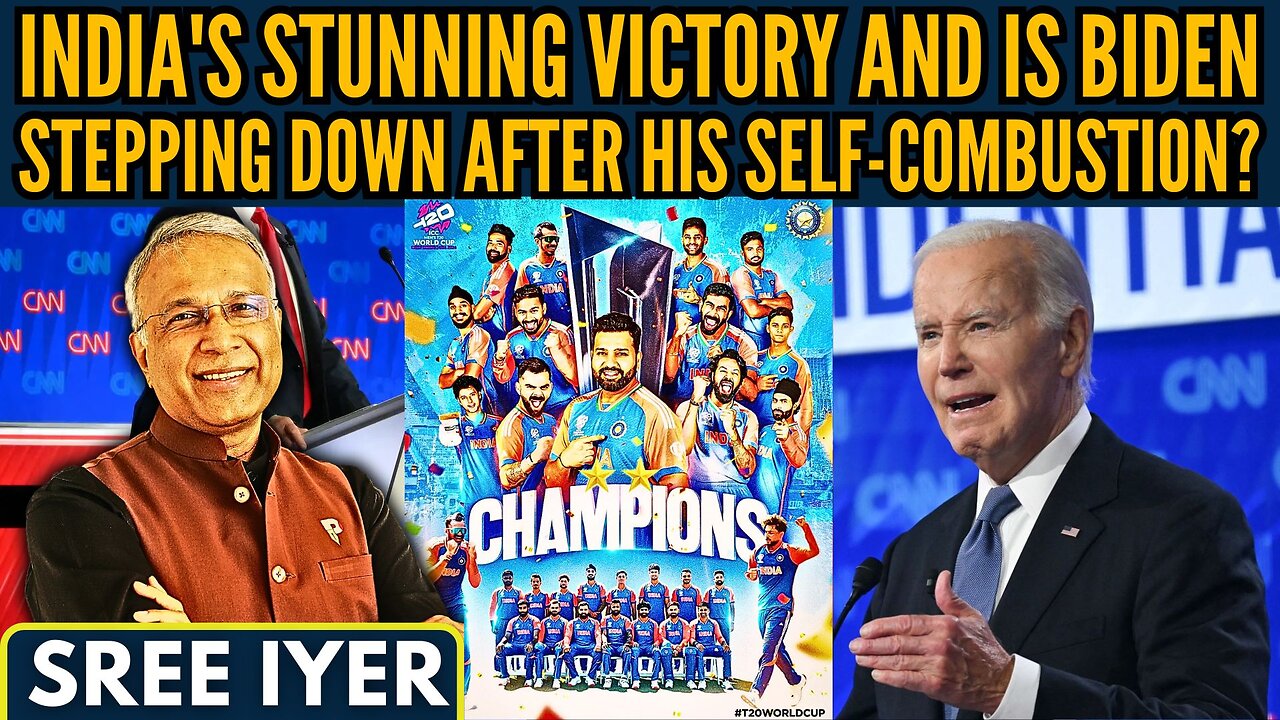 India's stunning victory and is Biden stepping down after his self-combustion?