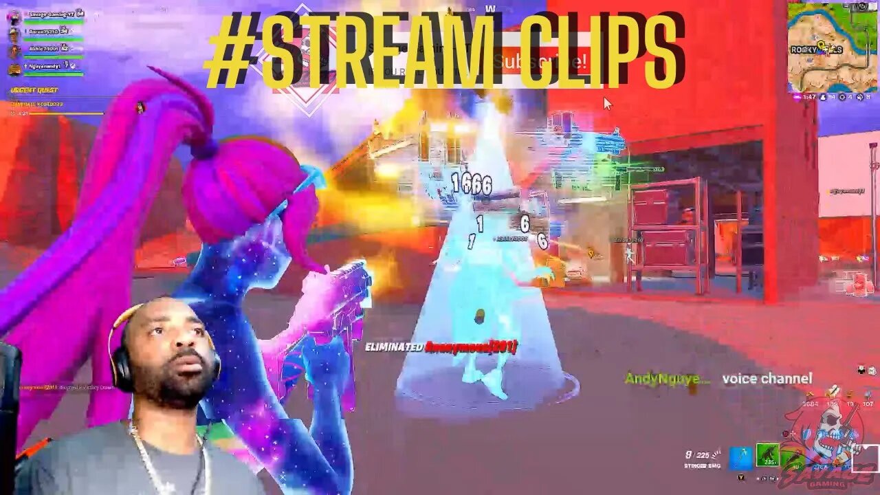 FORTNITE [LIVE] STREAM CLIPS