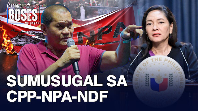 Sen. Risa, sumusugal kahit alam na malaki ang panganib kapag nagtagumpay ang C P P-N P A-N D F