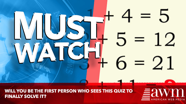 Will You Be The First Person Who Sees This Quiz To Finally Solve It?