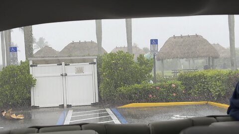 mywalksinparadise Rain Delay #Thunderstorm #Rain #FYP #ASMR #MarcoIsland #4K #DolbyVision #SmartHDR4