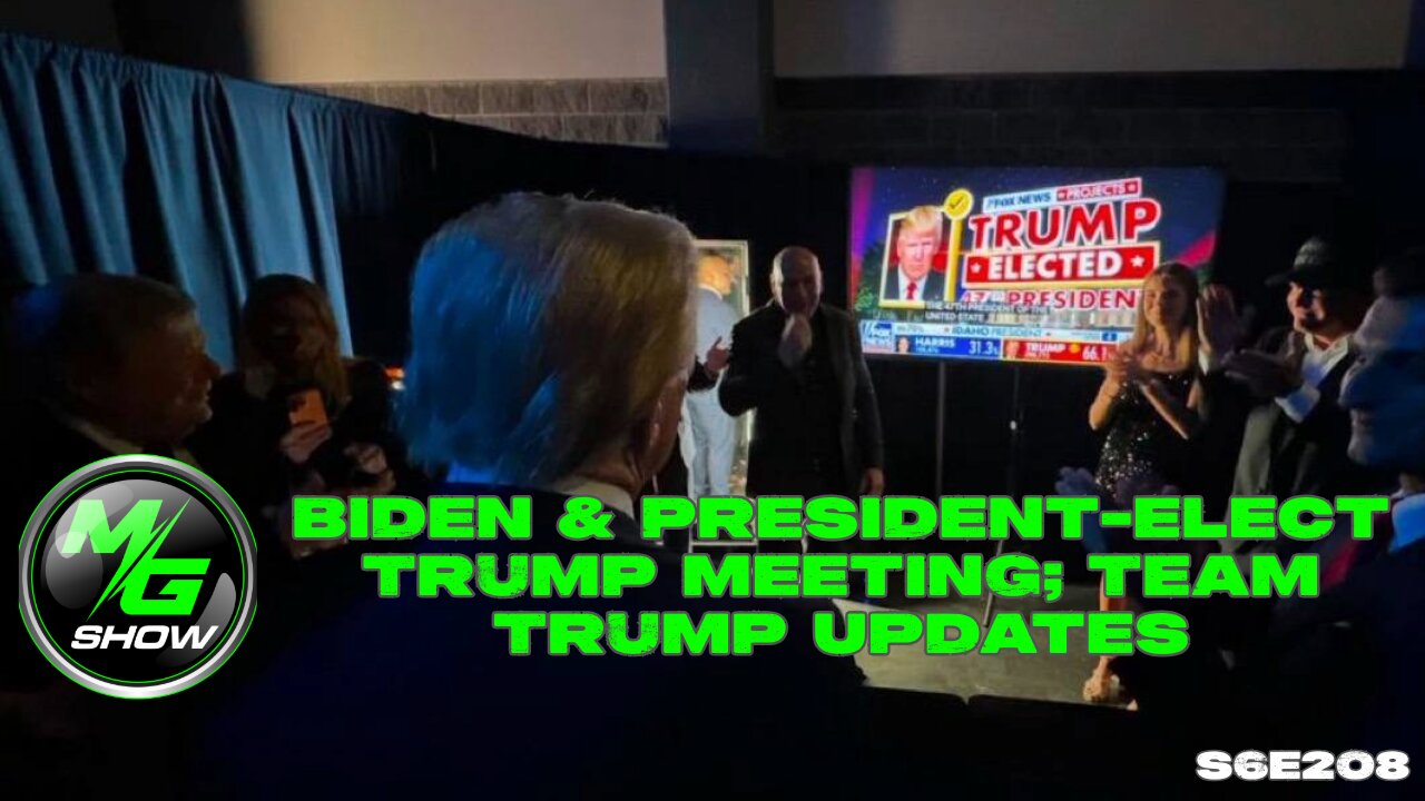 Biden & President-Elect Trump Meeting; Team Trump Updates