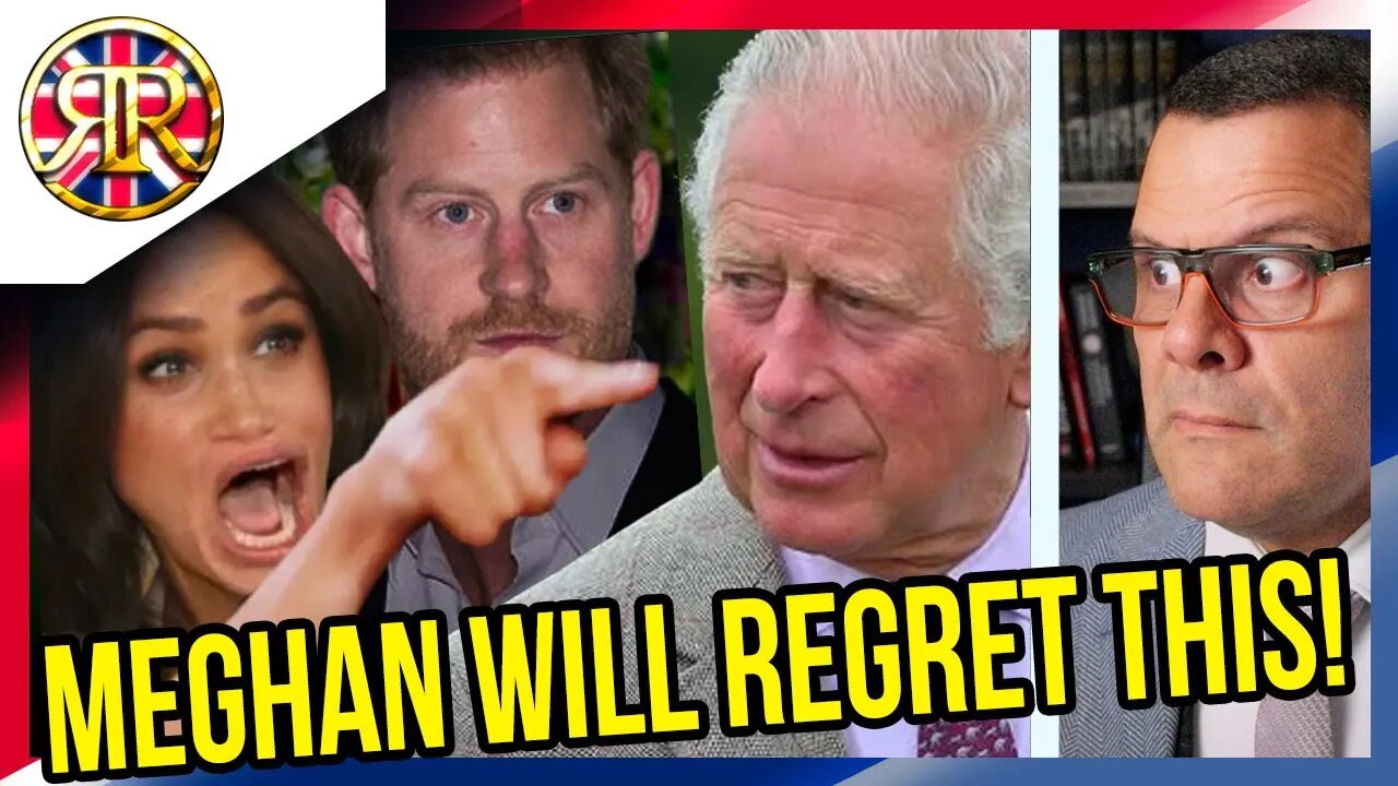 Now Meghan CLAIMS Charles is the Royal R-WORD!