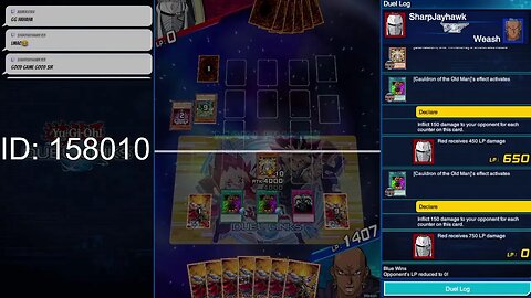 Duel LInks Speed & Rush Duel Room: 732158