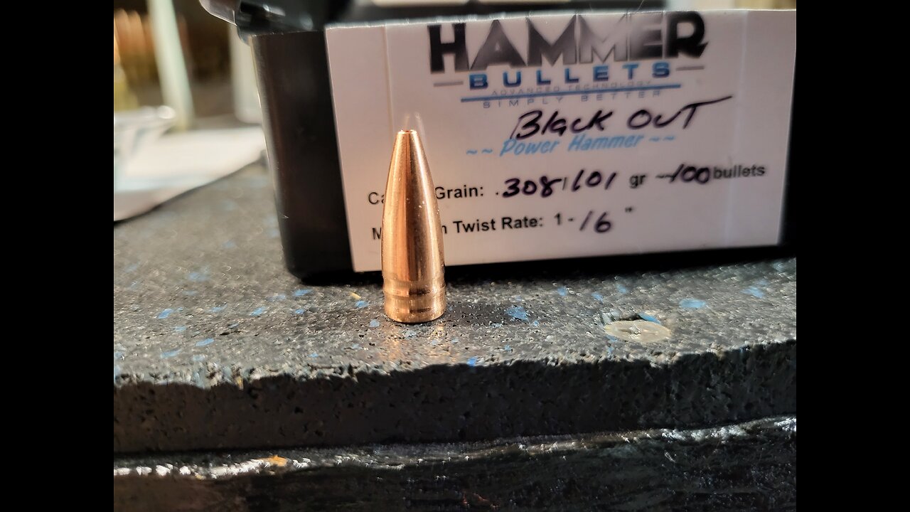 300BLK Hammer 101gr Initial Loads