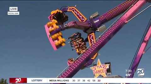 Kevin does the weather forecast on a ride!