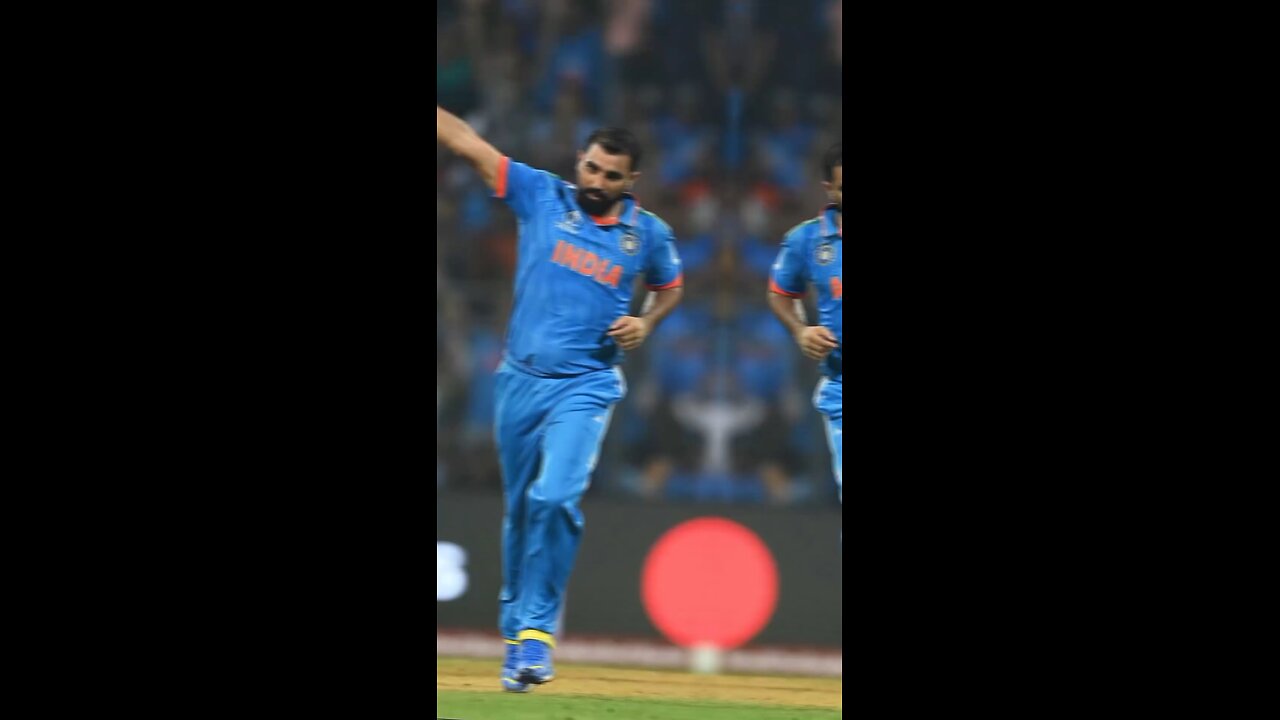 Mohammad shami lines for wiket