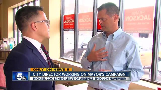 City director working on mayor's campaign