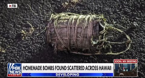 IED’s scattered across the Hawaiian Islands, some hidden others in the open 🤔