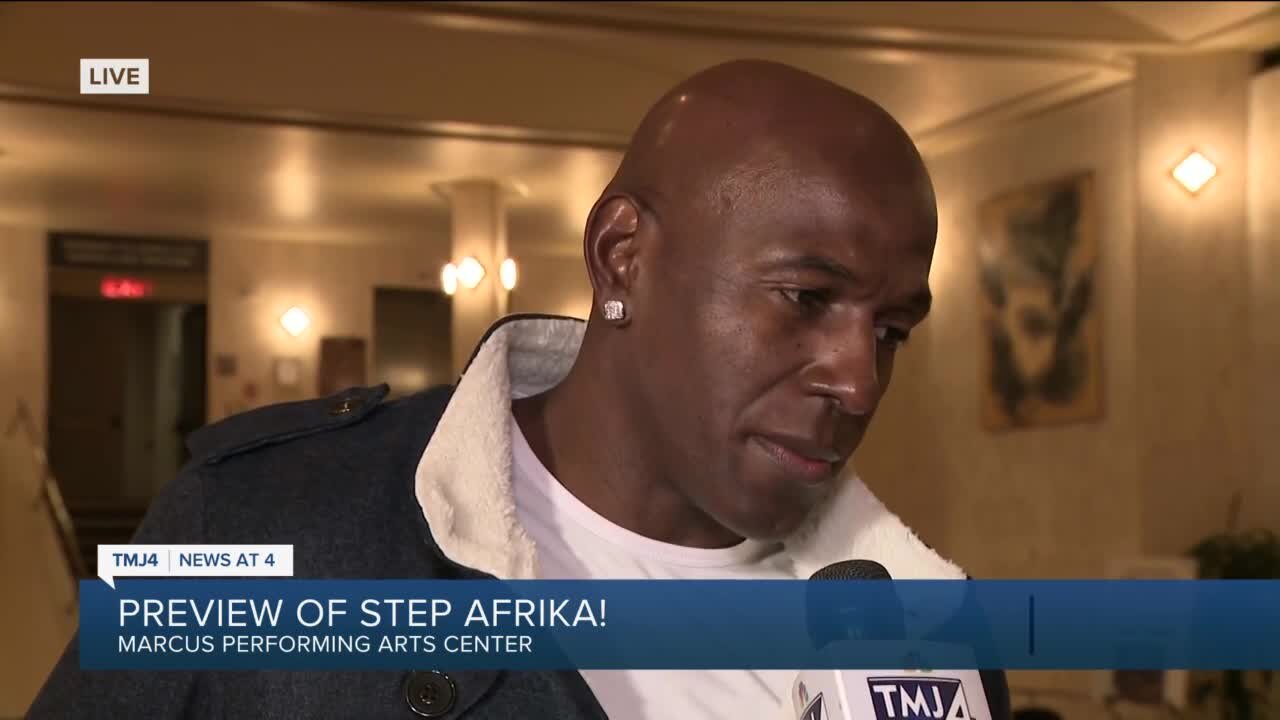 Donald Driver discusses Step Afrika!