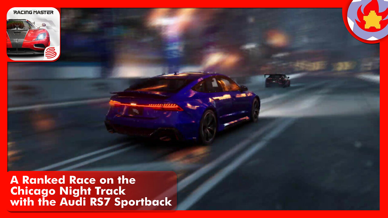 A Ranked Race on the Chicago Night Track with the Audi RS7 Sportback | Racing Master