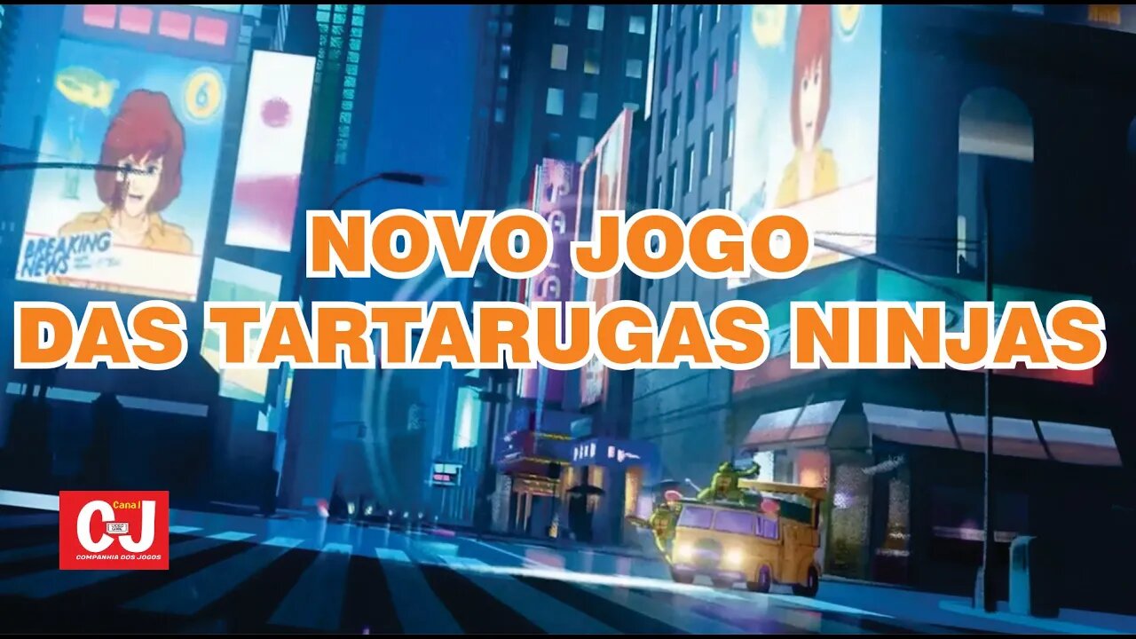 Novo jogo das Tartarugas Ninjas