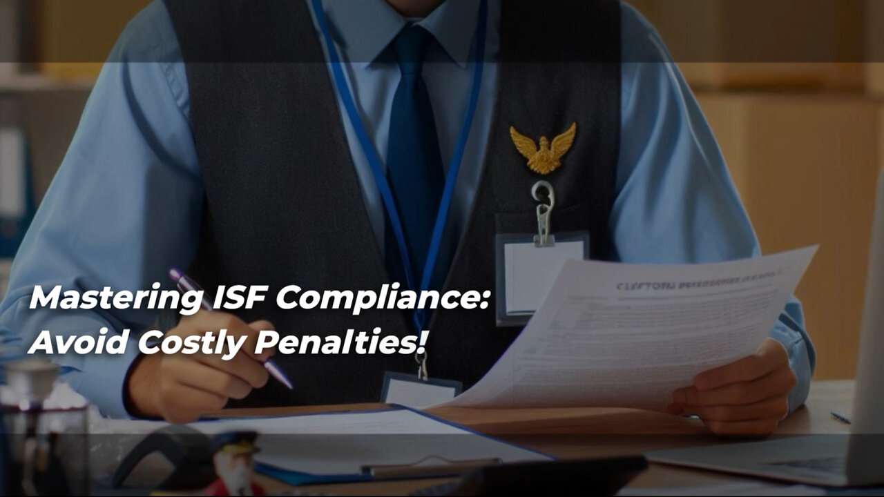 ISF Penalties Unveiled: Navigating Compliance Waters for Importers