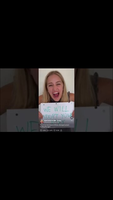 Deranged Lefty Mocks Couples Wanting To Adopt Babies #shorts