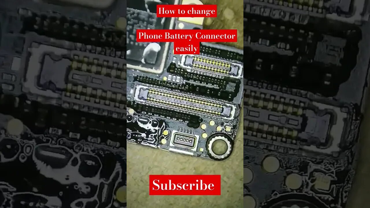 How to changePhone Battery Connector easily #gadgetrepair #mobile #device #cellphonerepair