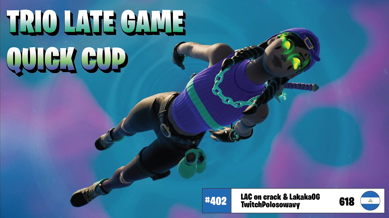 Fortnite Late Game Cup Highlights | Top 500