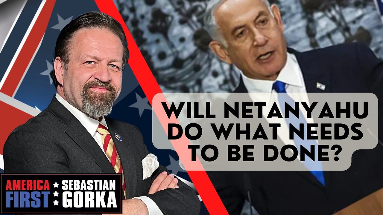 Will Netanyahu do what needs to be done? Caroline Glick with Sebastian Gorka on AMERICA First