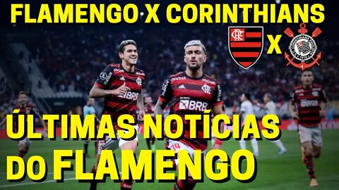 ÚLTIMAS NOTÍCIAS DO FLAMENGO NA LIBERTADORES - FLAMENGO X CORINTHIANS - MARACANÃ, 21:30HS