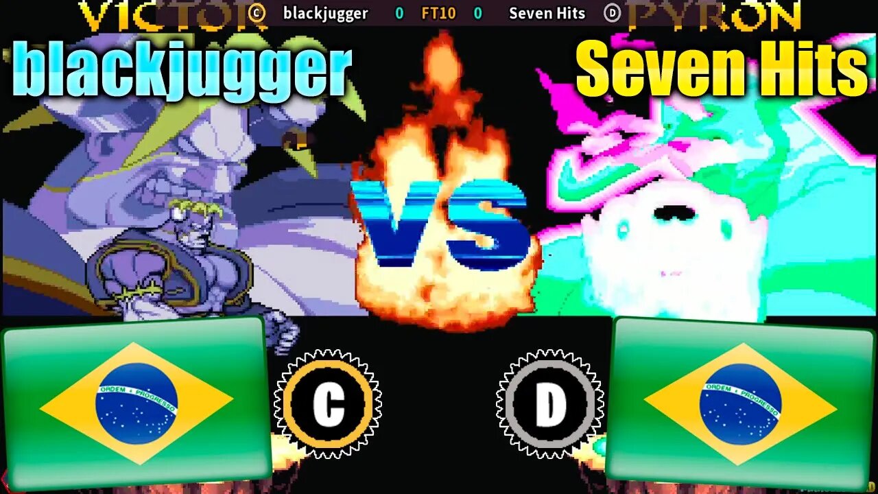 Vampire Hunter: Darkstalkers Revenge (blackjugger Vs. Seven Hits) [Brazil Vs. Brazil]