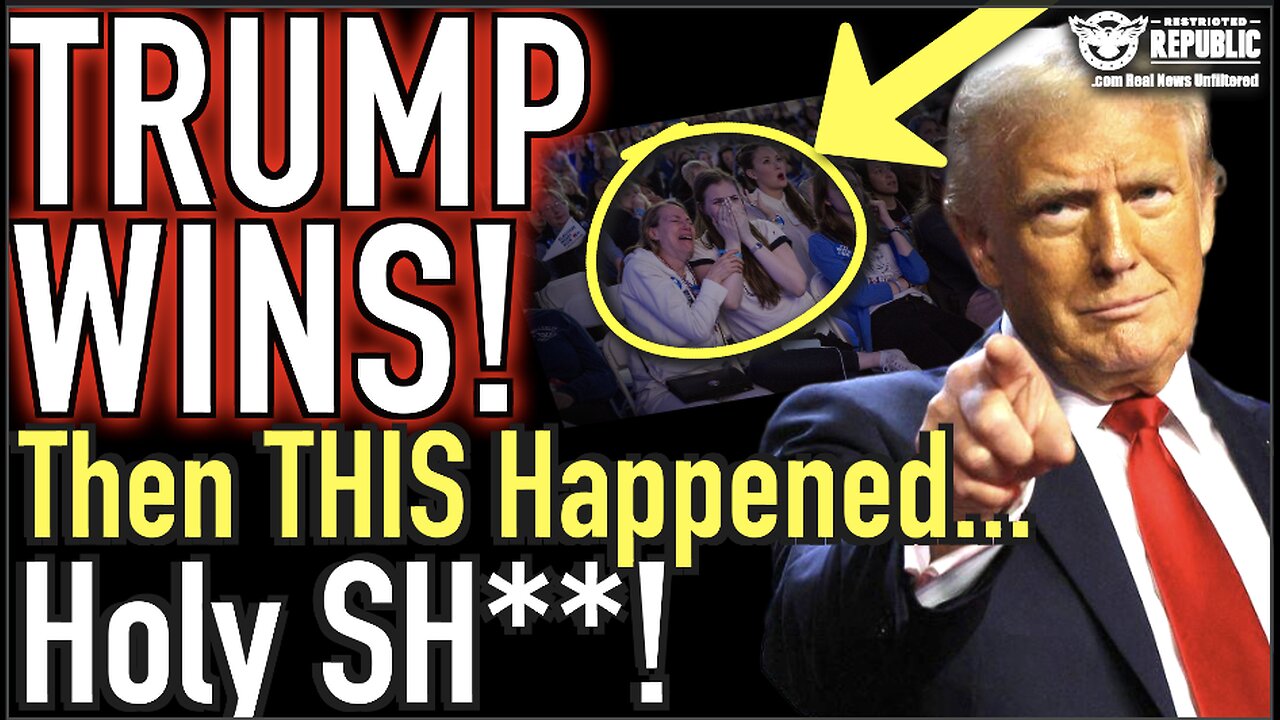 Trump Wins!!! Then "THIS" Happened.... Holy Sh**!