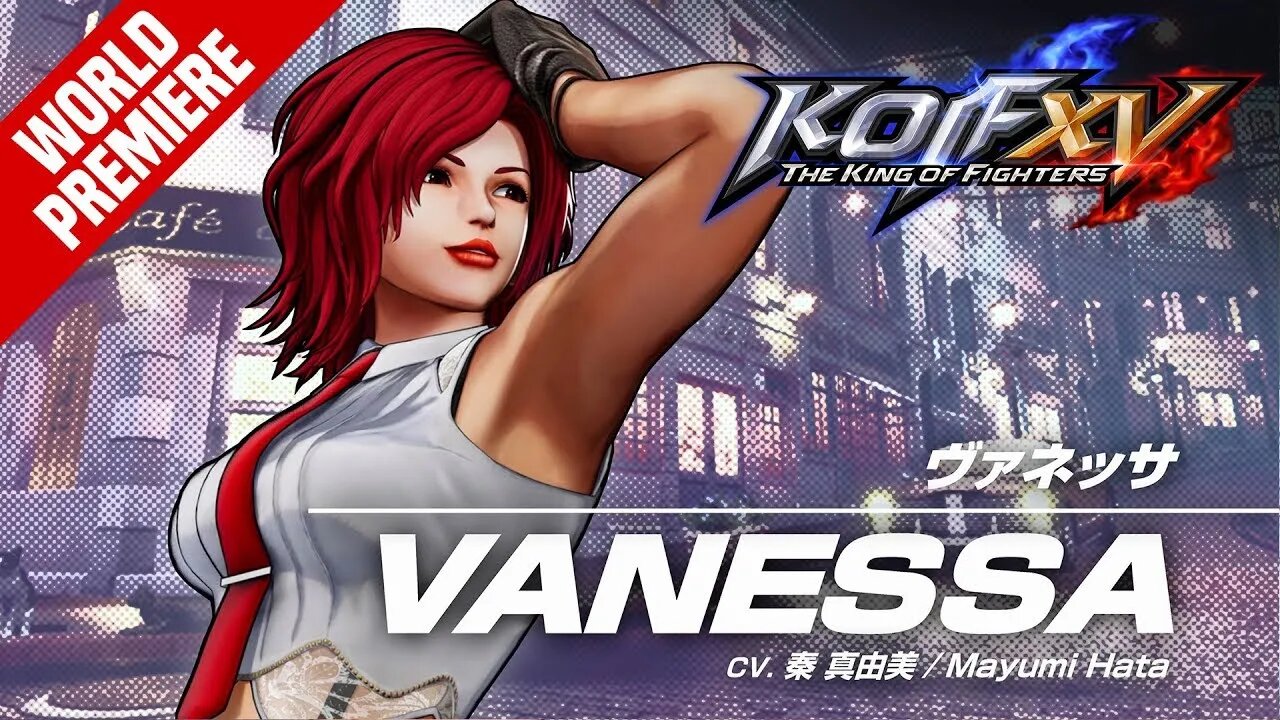 KOF XV|VANESSA|Trailer #23【TEAM SECRET AGENT】『ザ・キング・オブ・ファイターズXV』|ヴァネッサ |トレーラー #23