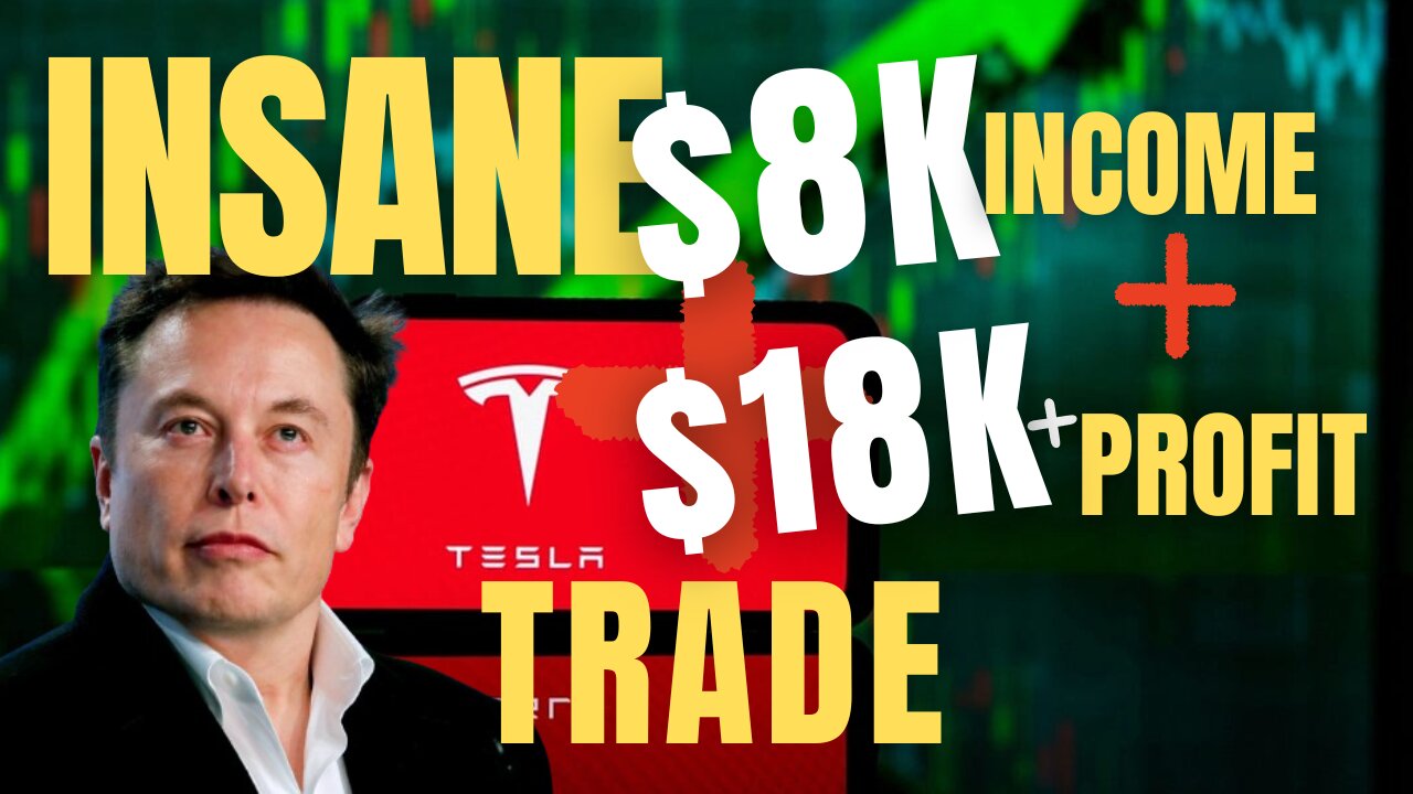 Tesla Covered Call Income Is Insane Right Now