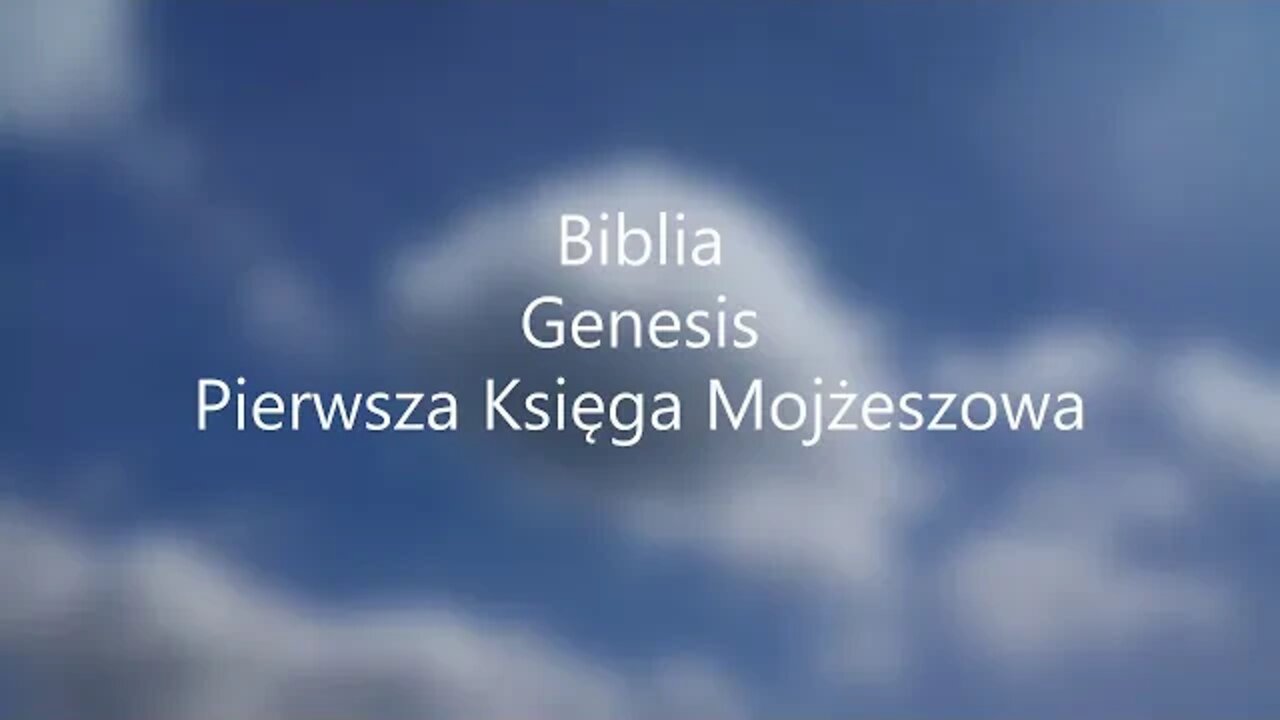 Genesis Pierwsza Księga Mojżeszowa -2 audiobook