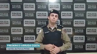 Manhumirim: polícia prende suspeito de roubos apreende arma de fogo drogas e dinheiro