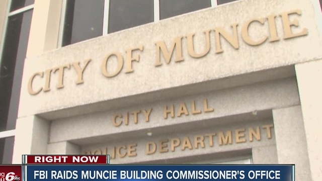 FBI removes documents during search of Building Commissioner's Office in Muncie