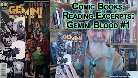 Comic Books, Reading Excerpts: Gemini Blood #1, 1996: The 99 to 1 Rule [ASMR]