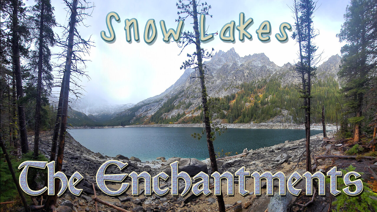 Trekking The Enchantments - Snow Lakes