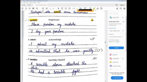 Class 5 Eng A 12 4 2021