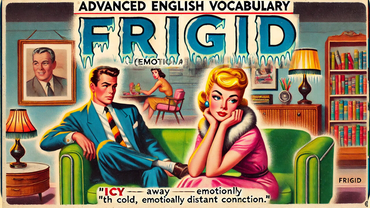 Vocabulary and Pronunciation "FRIGID" Advanced English